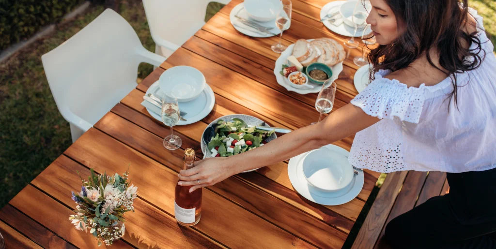 Préparation du repas de crémaillère