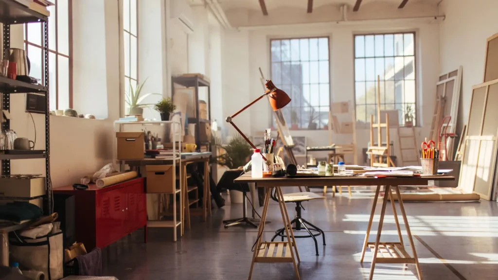 Les artistes pros ont besoin d'espace