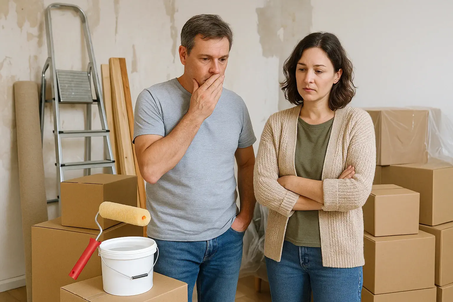 L'intérêt d'un garde meuble pendant la réalisation de travaux